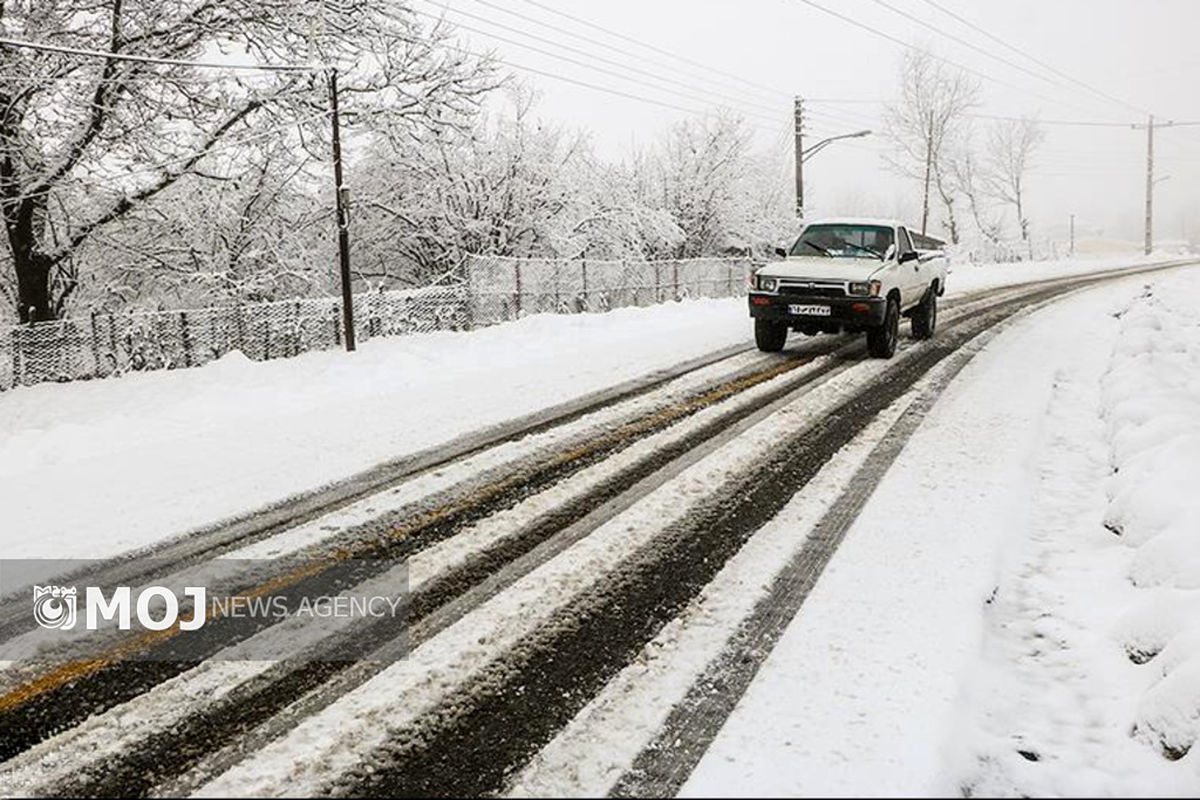 جاده های برفی