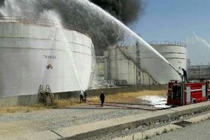 مهار آتش‌سوزی پتروشیمی کمتر از ۴ ساعت یک موفقیت بزرگ بود