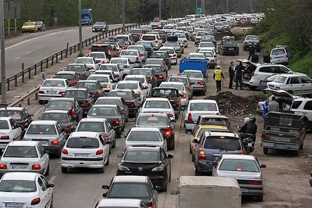 ترافیک جاده مازندران