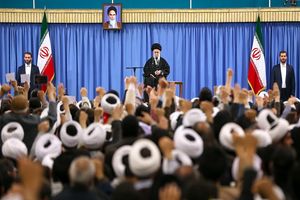 دیدار و تجدید بیعت روحانیون با مقام عظمای ولایت برای یوم الله ۱۹ دی 