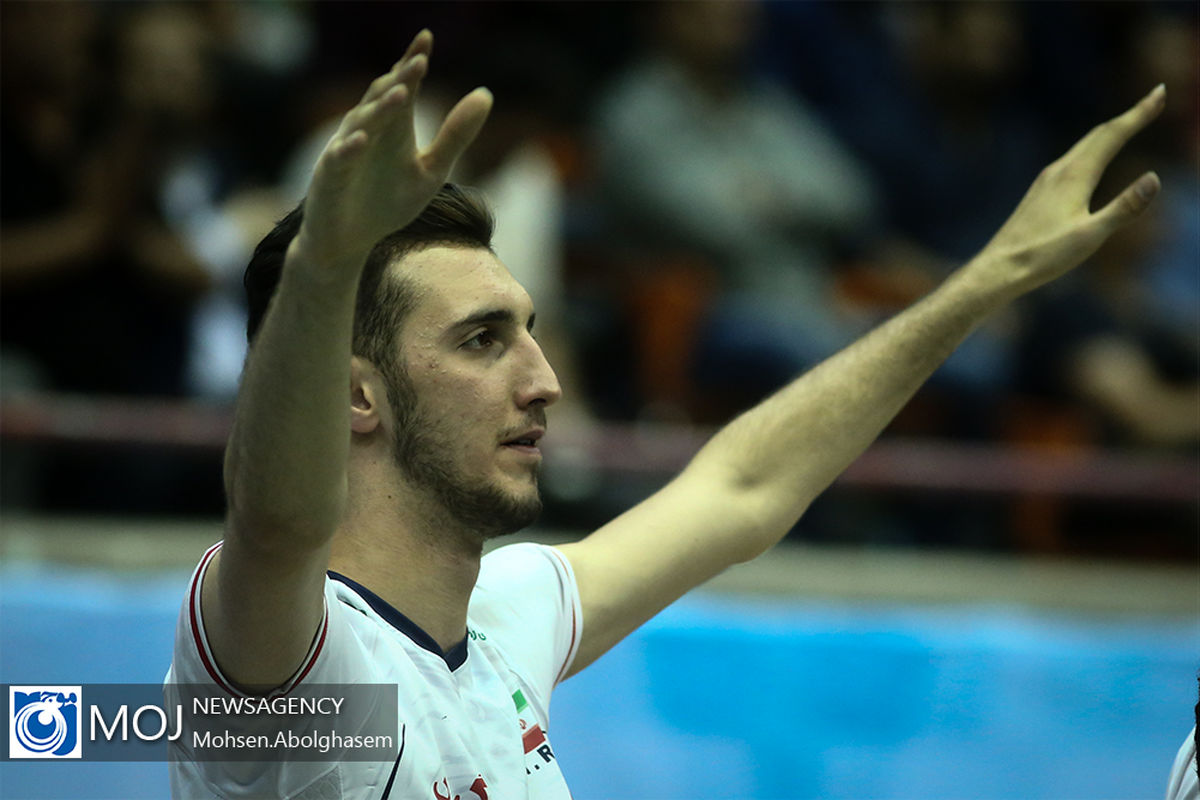 دیدار تیم های ملی والیبال ایران و استرالیا