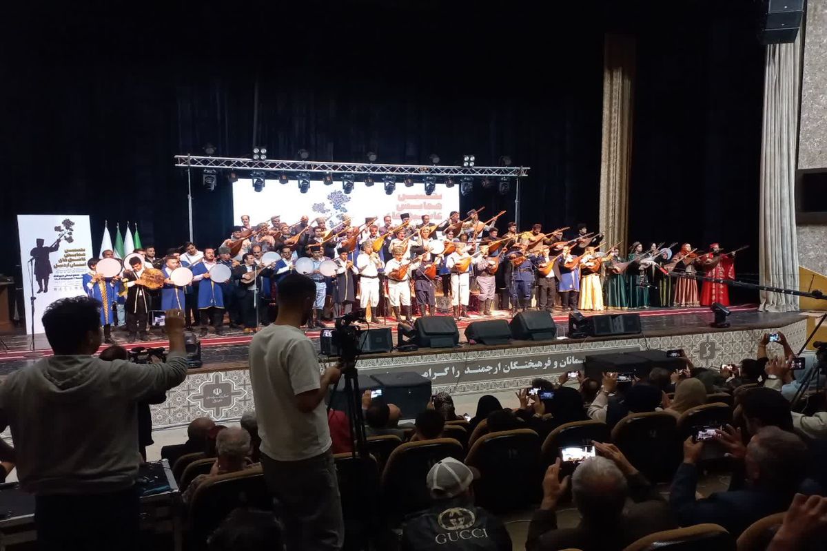 همایش موسیقی عاشیق ها در اردبیل