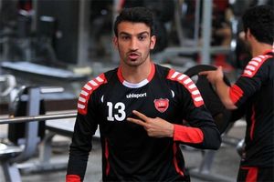 حسین ماهینی با پرسپولیس تمرین کرد
