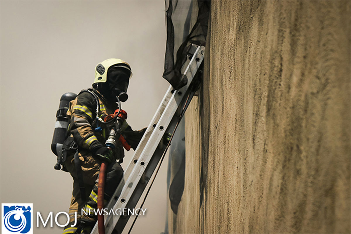 آتش سوزی در میدان رازی