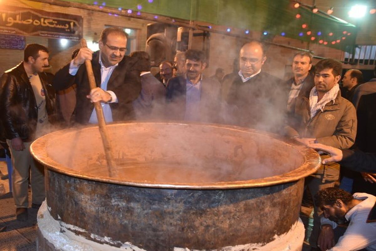 اصفهان- پخت سمنو