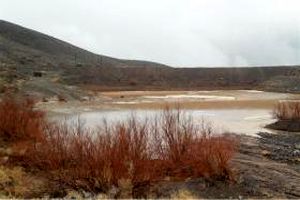 قنات دیزیکان در شهر نایین آبگیری شد