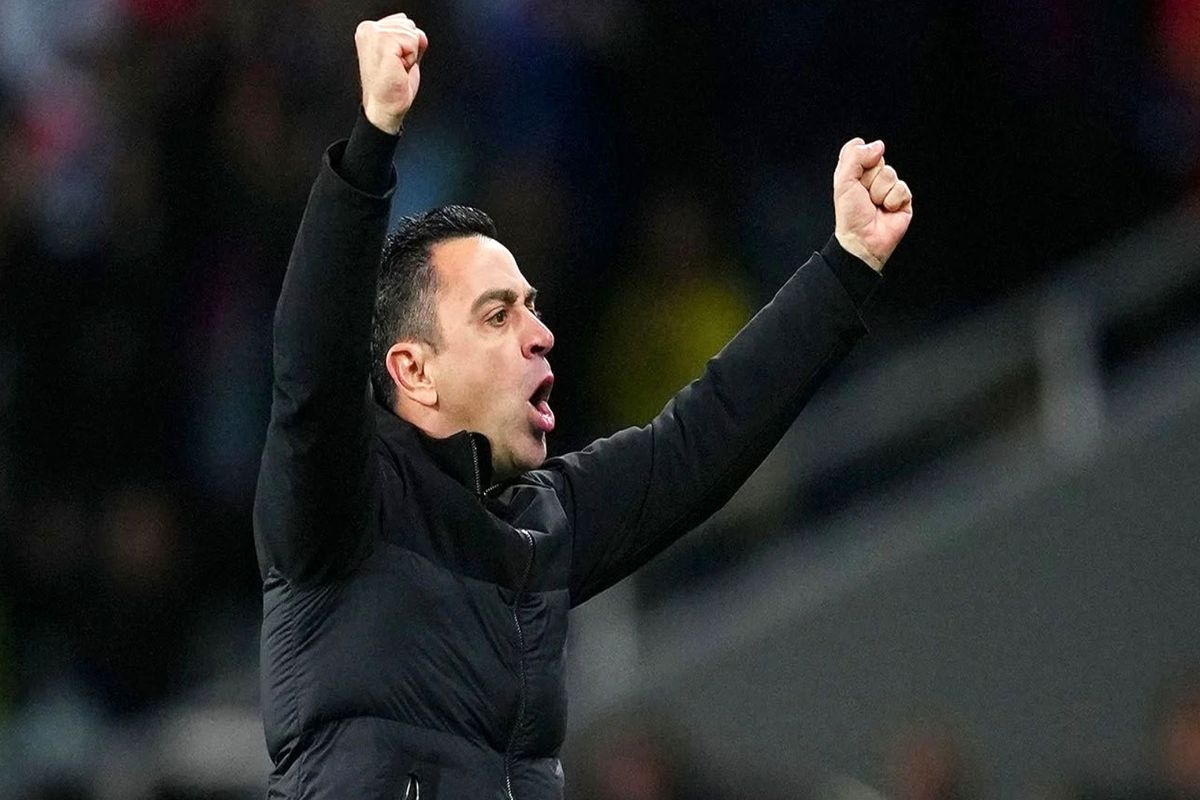 ژاوی پس از برد مقابل ناپولی