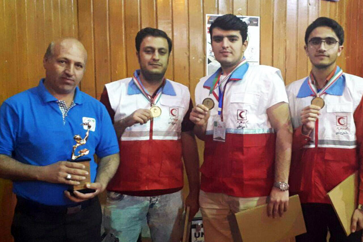 تیم هلال احمر لرستان در رفاقت مهر