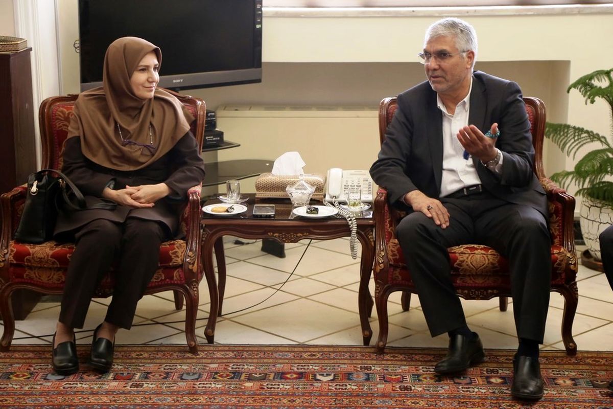 استاندار فارس در دیدار معاون وزیر صنعت، معدن و تجارت