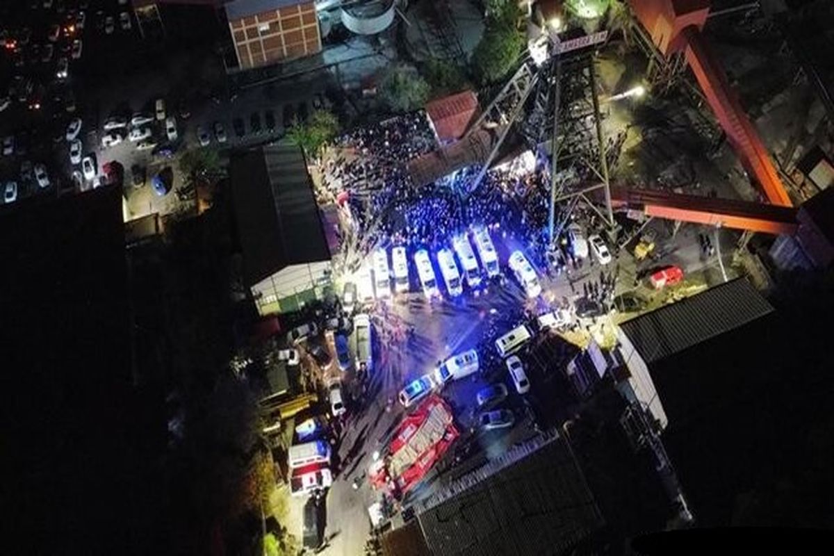 انفجار در معدن