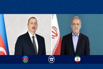 روسای جمهور ایران و جمهوری آذربایجان با یکدیگر گفتگو کردند