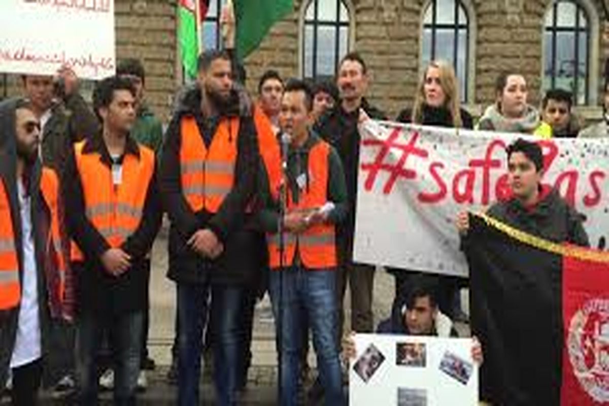 تظاهرات هامبورگ