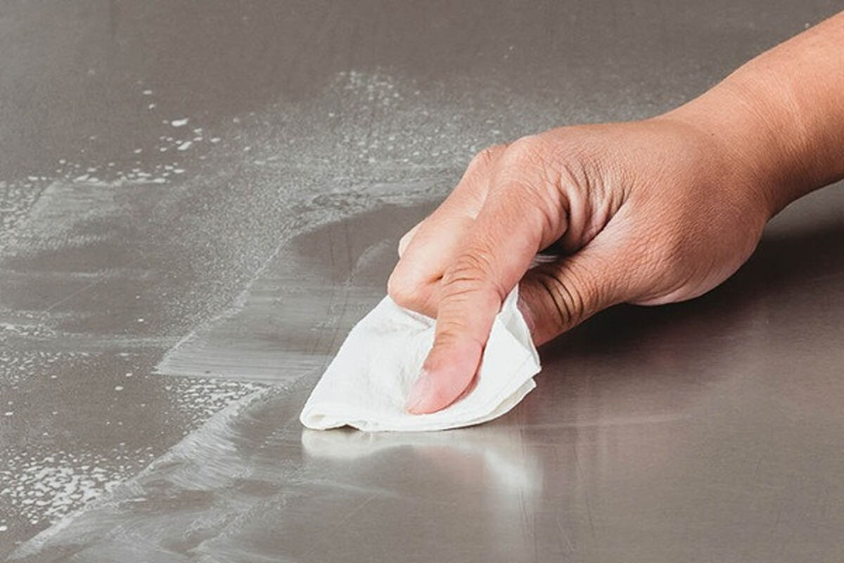استیل رو با چی تمیز کنیم