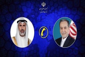 وزرای امور خارجه ایران و کویت با یکدیگر گفتگو کردند