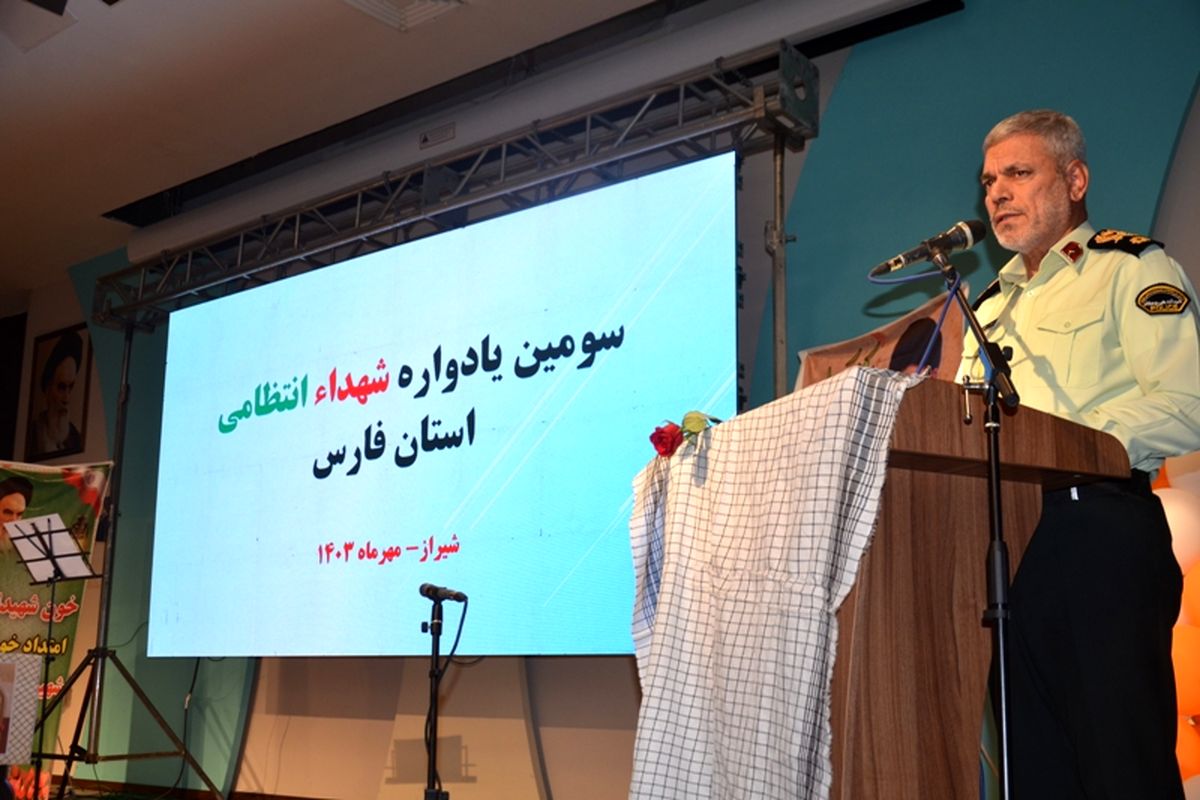 سردار شرفی جانشین معاون هماهنگ کننده فراجا