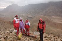 امدادرسانی به فرد سقوط کرده از ارتفاعات کوه لاگرگ