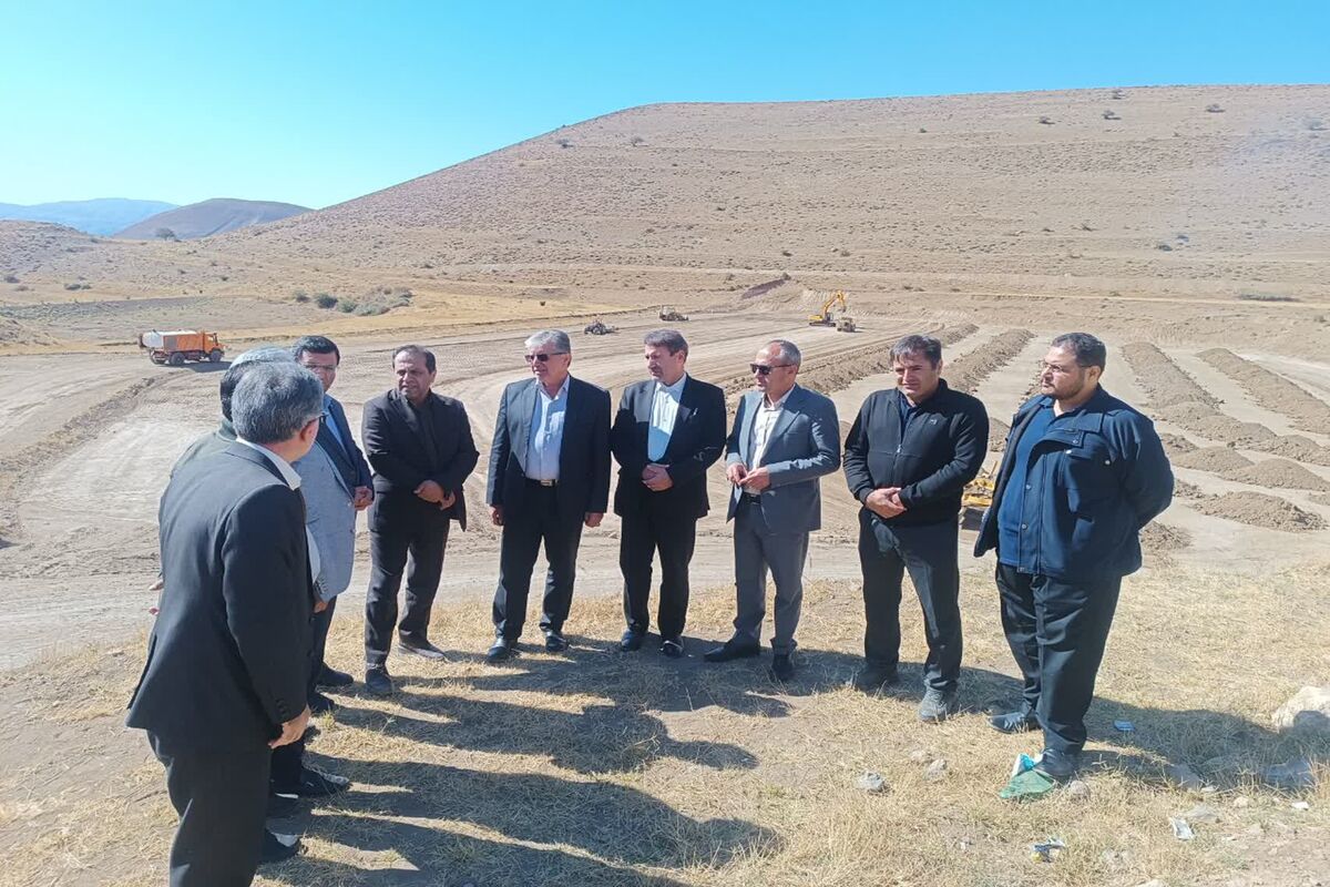 بازدید مسئولان استان اردبیل از سد سجن کلور 