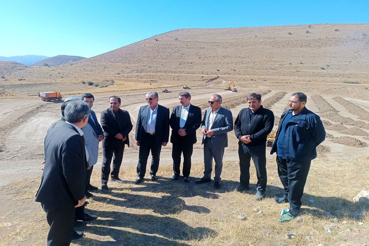 بازدید مسئولان استان اردبیل از سد سجن کلور 