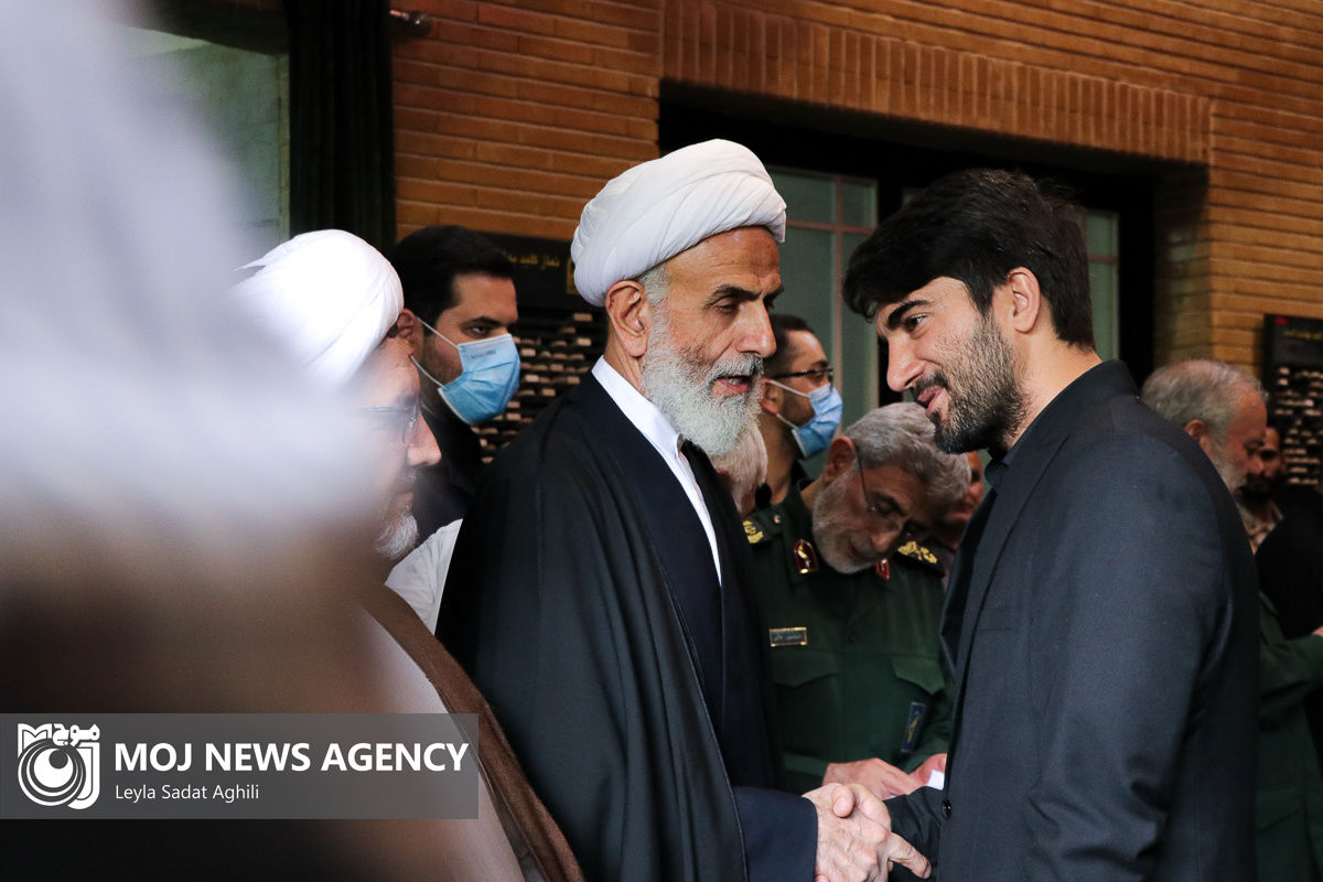 مراسم یادبود شهدای کنسولگری ایران در دمشق