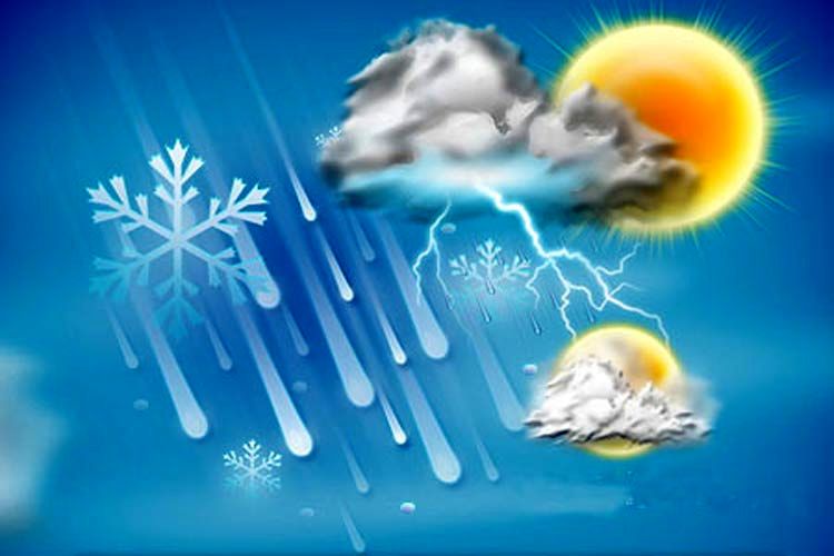 پیش بینی وضعیت آب و هوای کشور در 5 روز آینده