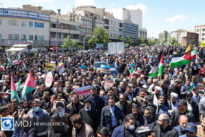 حضور مسئولین در راهپیمایی روز جهانی قدس