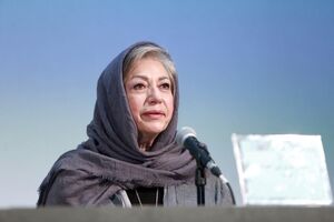 رخشان بنی‌اعتماد در جمع داوران جشنواره ونیز