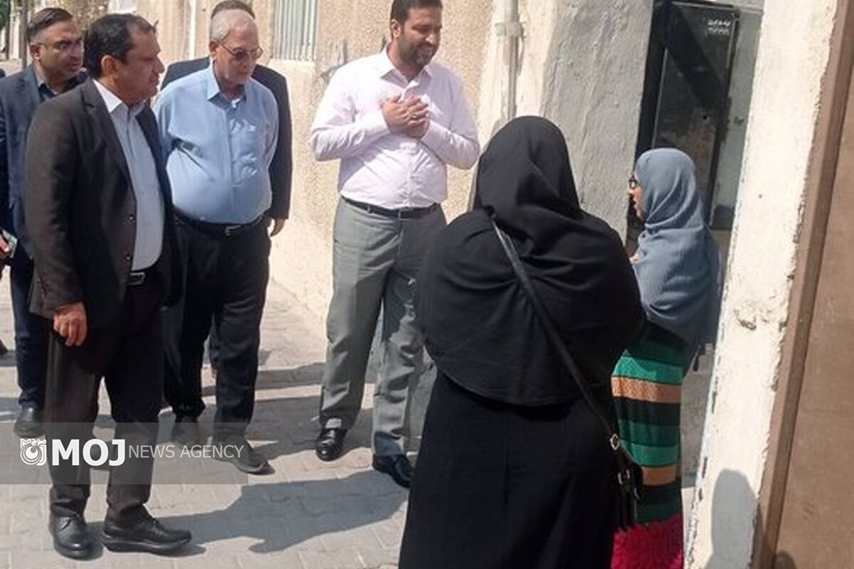 دیدار ربیعی از مددجویان بهزیستی کیش