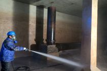 شستشوی630 هزار متر مکعب مخازن آب در استان اصفهان