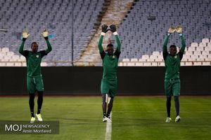 تمرین و نشست خبری تیم ملی فوتبال توگو 