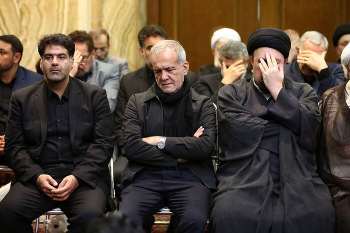 مراسم یادبود حاج سیدجواد حجازی