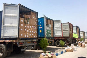 ۷۵۸ قلم کالای قاچاق از داشبورد یک کامیون کشف شد