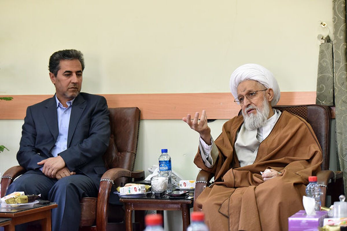 دیدار آیت‌الله ایمانی با شهردار شیراز