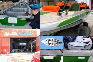 درج شماره شناسایی بر روی بدنه قایق های تولیدی در مازندران برای نخستین بار