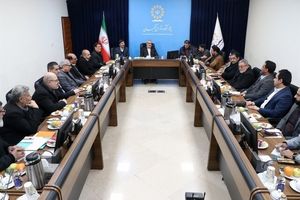 نشست اعضای مکتب سیاسی مجلس اعلای عراق با کدخدایی و طحان‌نظیف 