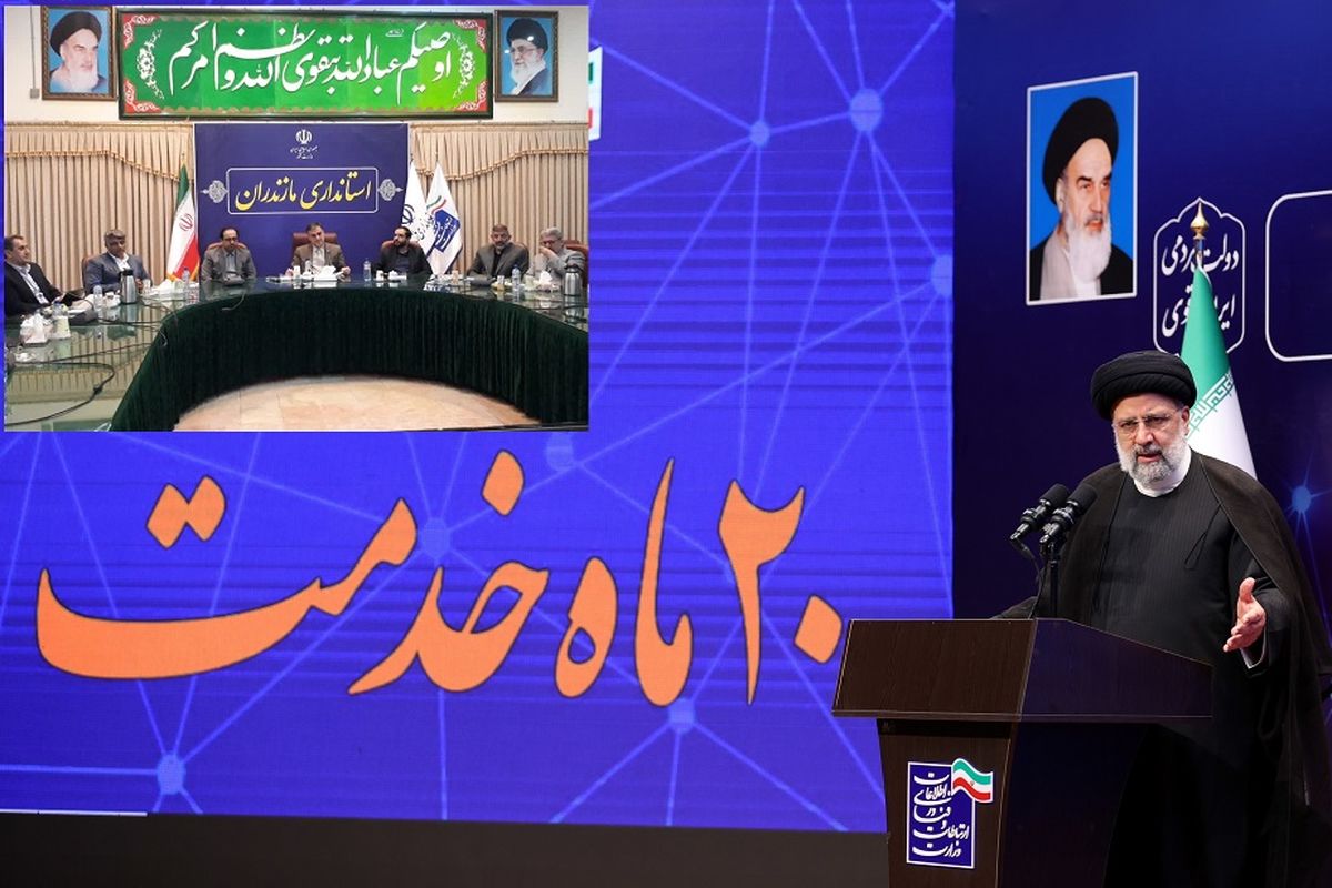 افتتاح پروژه فیبر نوری در مازندران