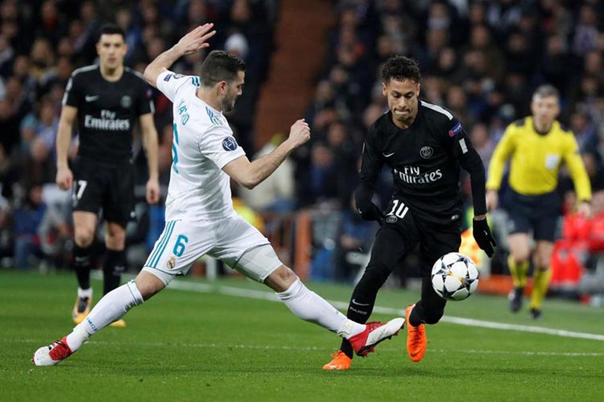 بازی رئال مادرید و پاری سن ژرمن