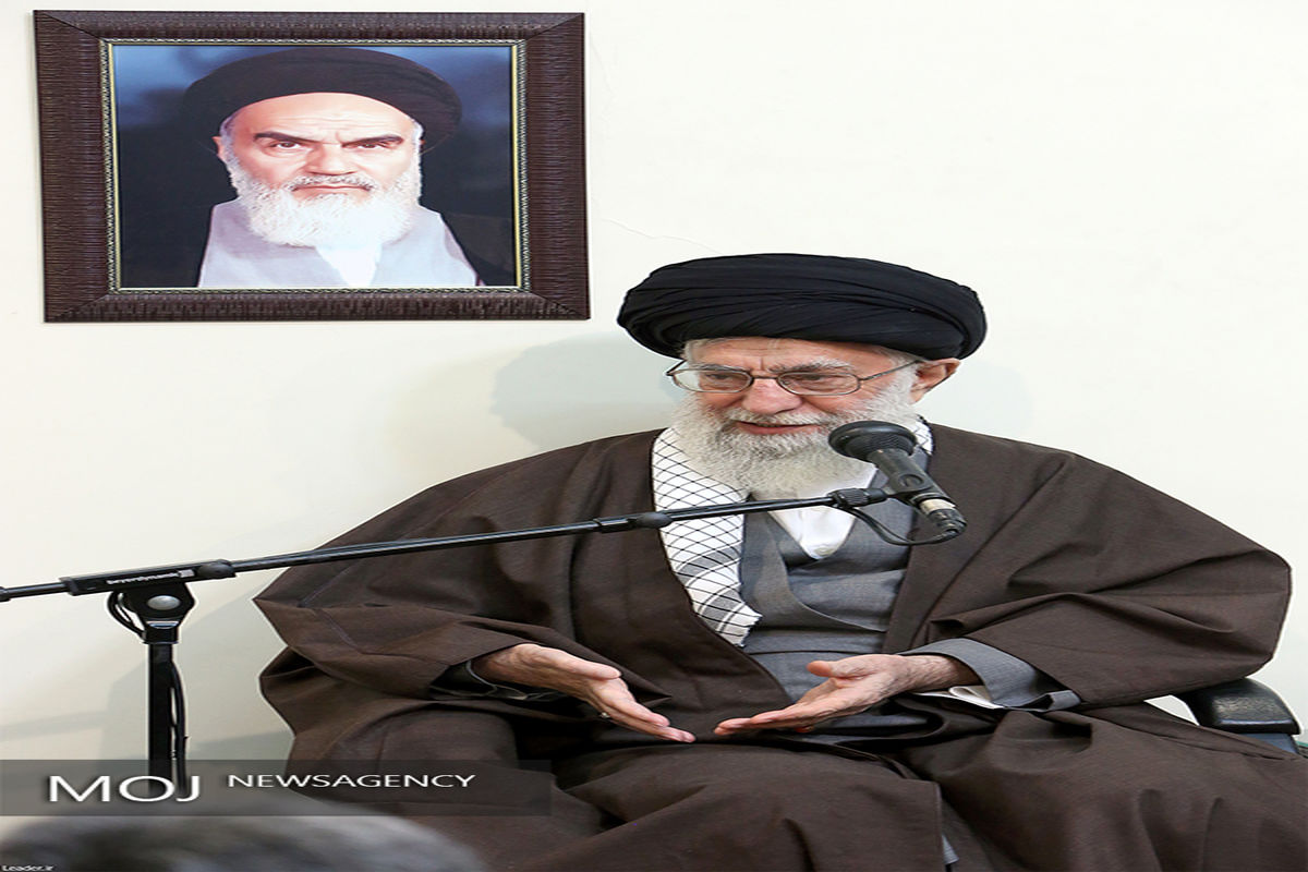 دیدار نوروزی فرماندهان ارشد نیروهای مسلح با مقام معظم رهبری