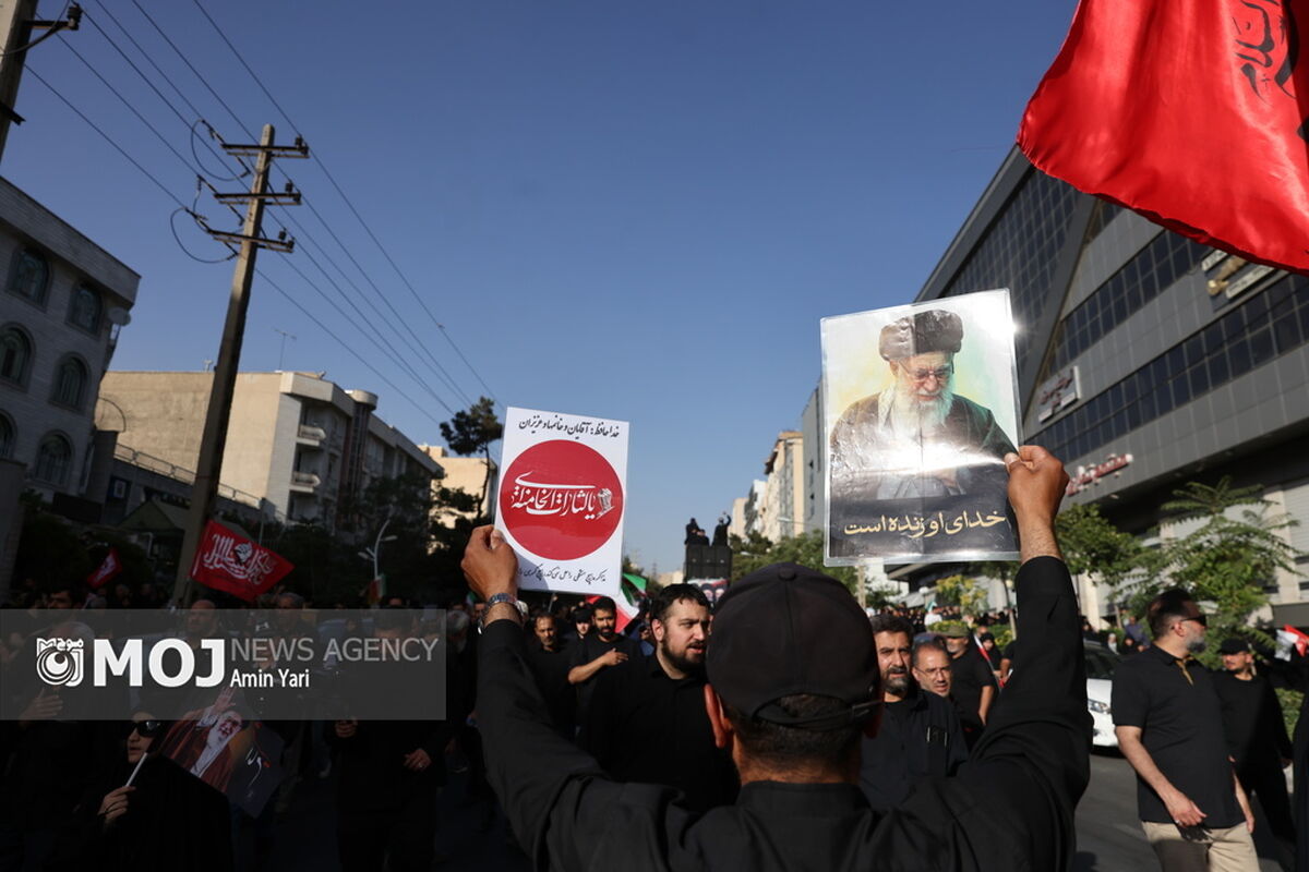 تشییع پیکر داماد رهبر شهید انقلاب، شهید مصباح الهدی باقری