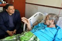 مدیرعامل فارابی از احمدرضا احمدی عیادت کرد