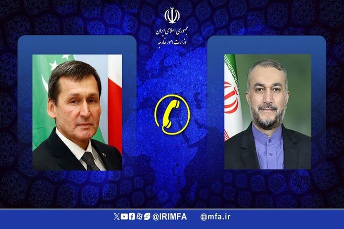 وزرای امور خارجه ایران و ترکمنستان