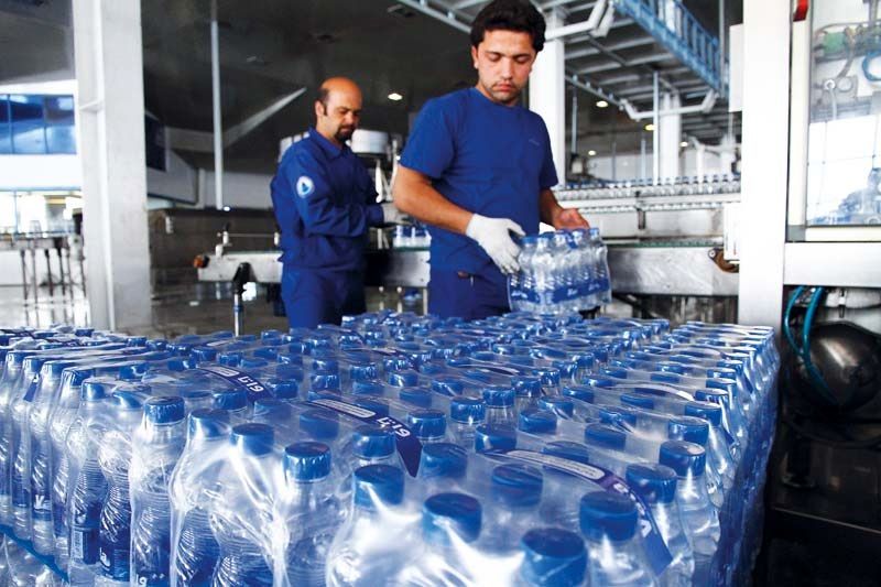 ظرفیت واحدهای تولید آب معدنی 150 هزار متر مکعب در سال است
