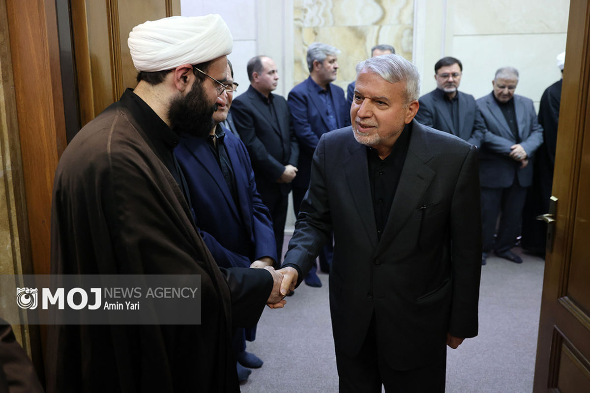 مراسم گرامیداشت شهیدعلی لاریجانی
