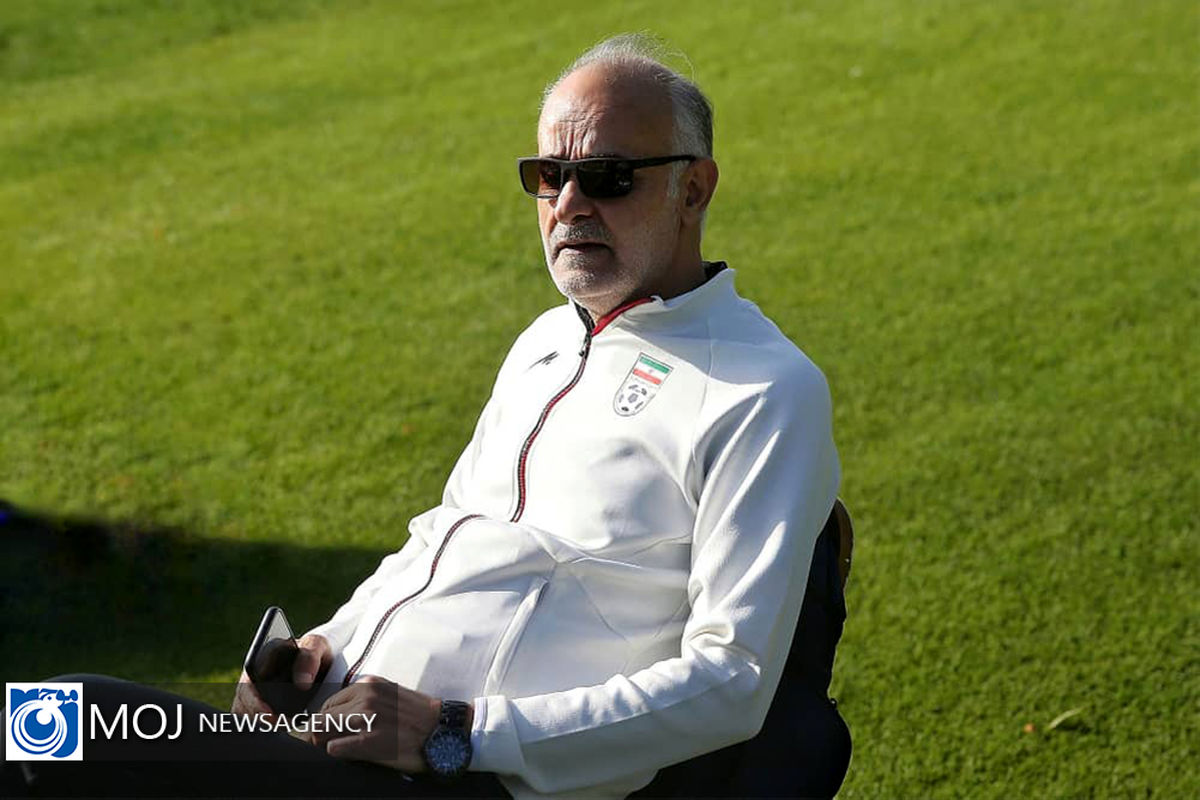 تمرین تیم ملی فوتبال