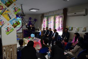 کارگاه قصه گویی در بیمارستان شهید مدنی خرم‌آباد برگزار شد