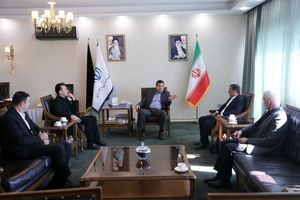 سرمربی آذربایجانی تیم ملی جودو با وزیر ورزش و جوانان دیدار کرد