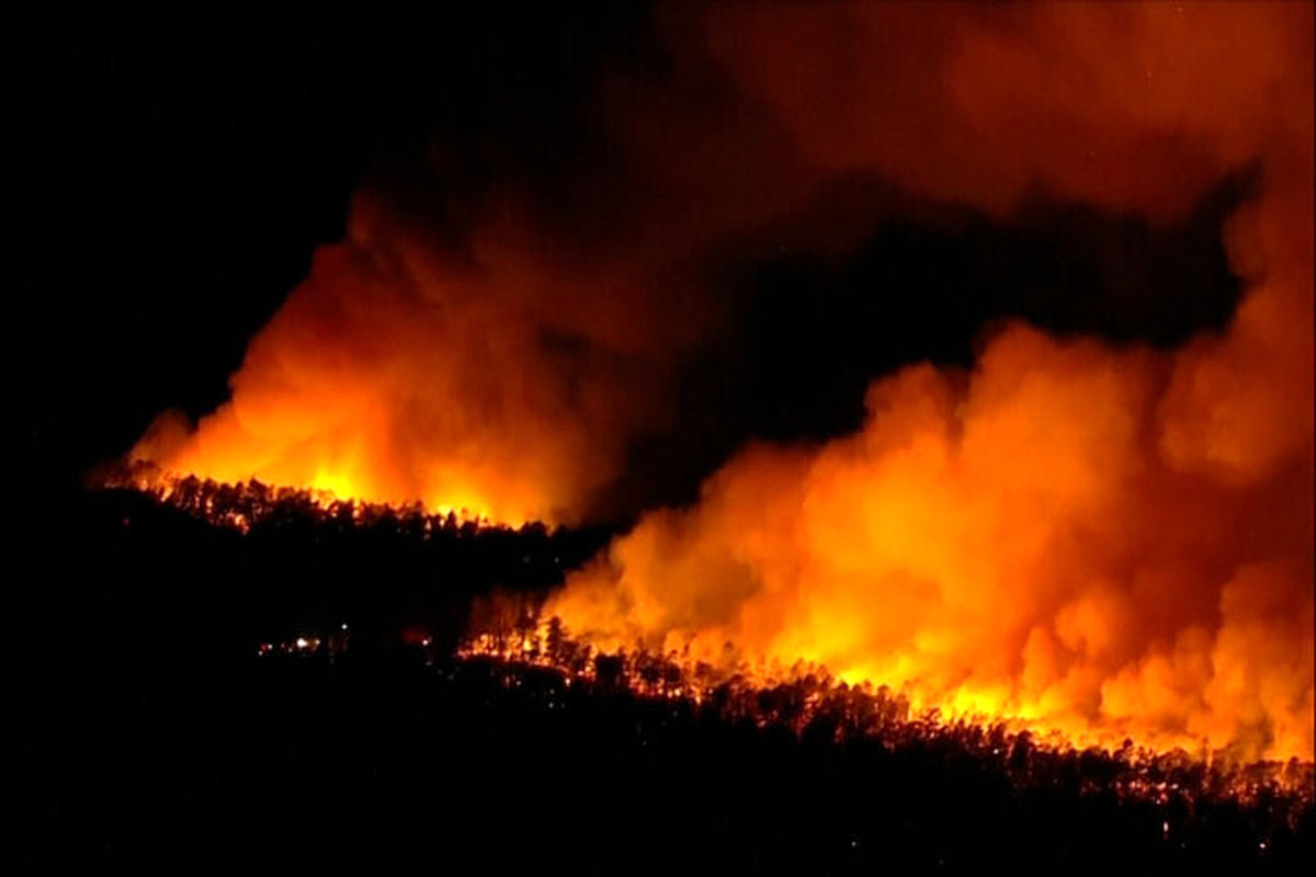 آتش سوزی در پرو