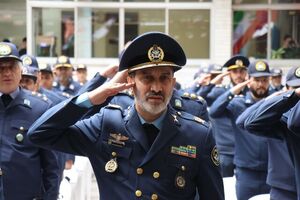 مراسم بزرگداشت روز نیروی هوایی ارتش در مدرسه رفاه علوی برگزار شد