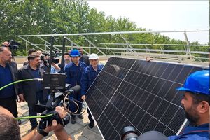 نصب پنل‌های خورشیدی در مجموعه نهاد ریاست جمهوری شروع شد