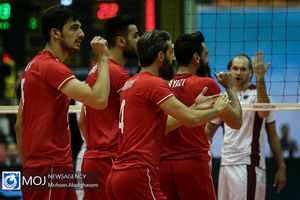 گزارش بازی والیبال ایران و هند/ ایران 3 هند 0 
