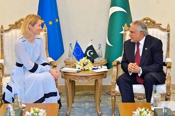 اسحاق دار و کایا کالاس دیدار کردند